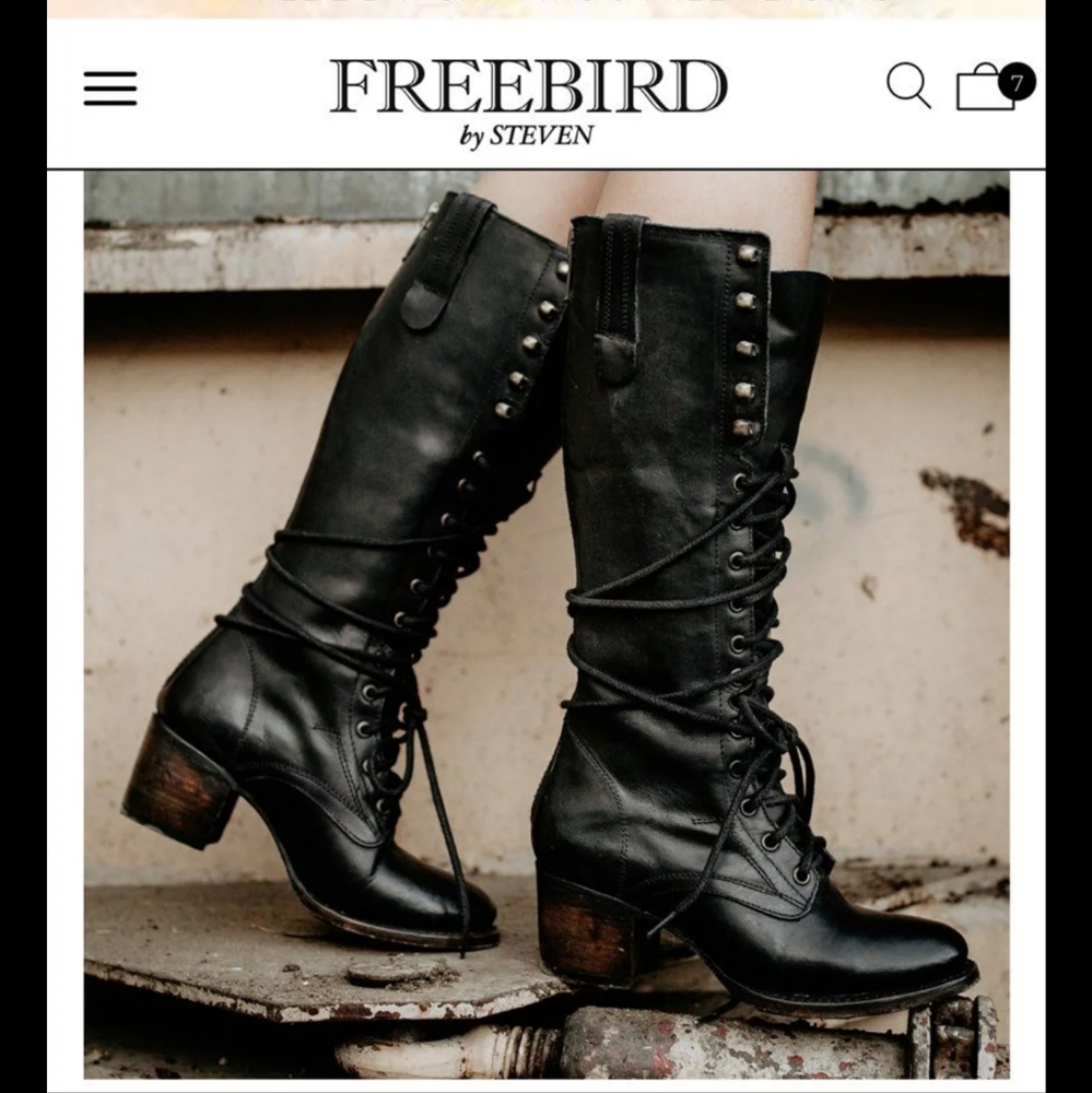 Vintage Granny boots size 6